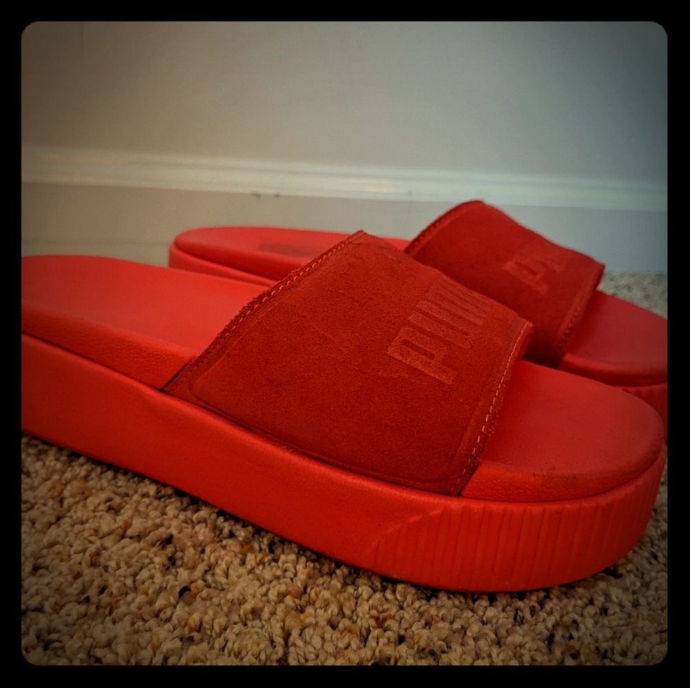 Puma Platform Slides